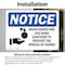 Signmission Safety Culture Sign, 7 in Width, Vinyl Decal, Rectangle OS-2PACK-NS-D-57-L-18939 - alternate 5